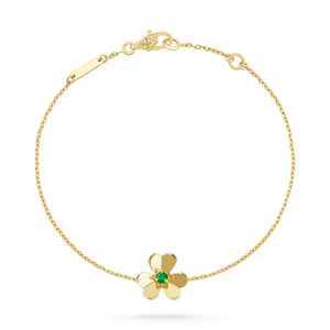 18K Frivole Emerald Bracelet