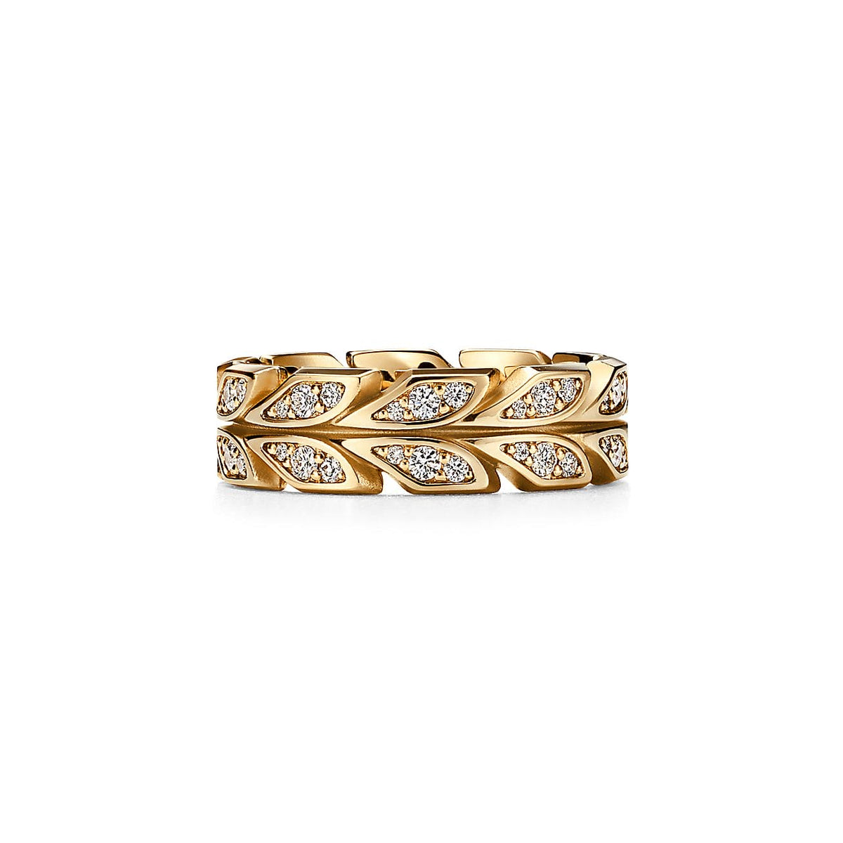 18K Yellow Gold Victoria Vine Ring