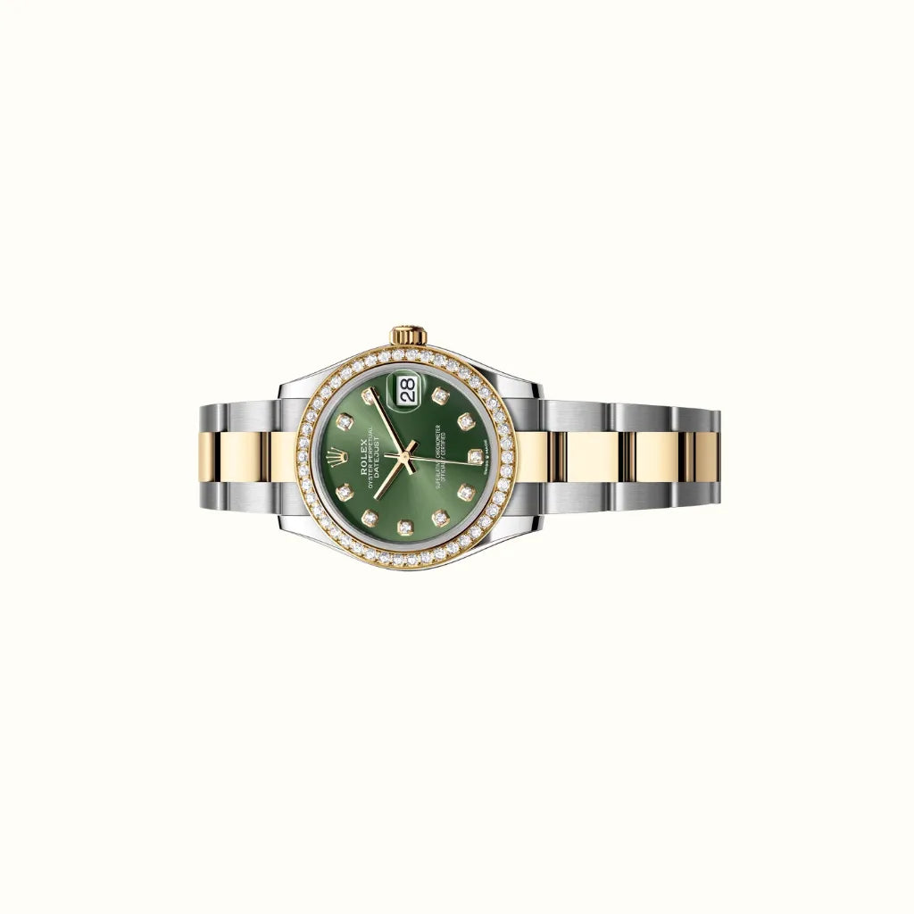 L'amour Datejust 31mm 278383RBR Olive Green Diamond Dial