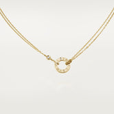 18K Love 2 Diamonds Necklace