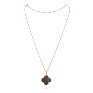 18K Magic Alhambra One Motif Pearl Necklace
