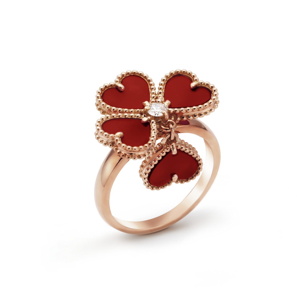 18K Sweet Alhambra Effeuillage Ring