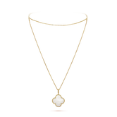 18K Magic Alhambra One Motif Pearl Necklace