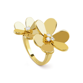 18K Frivole Between the Finger Ring
