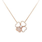 18K Cosmos Clip pendant Necklace