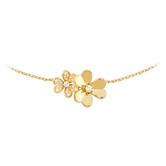 18K Frivole Clover Clover Necklace