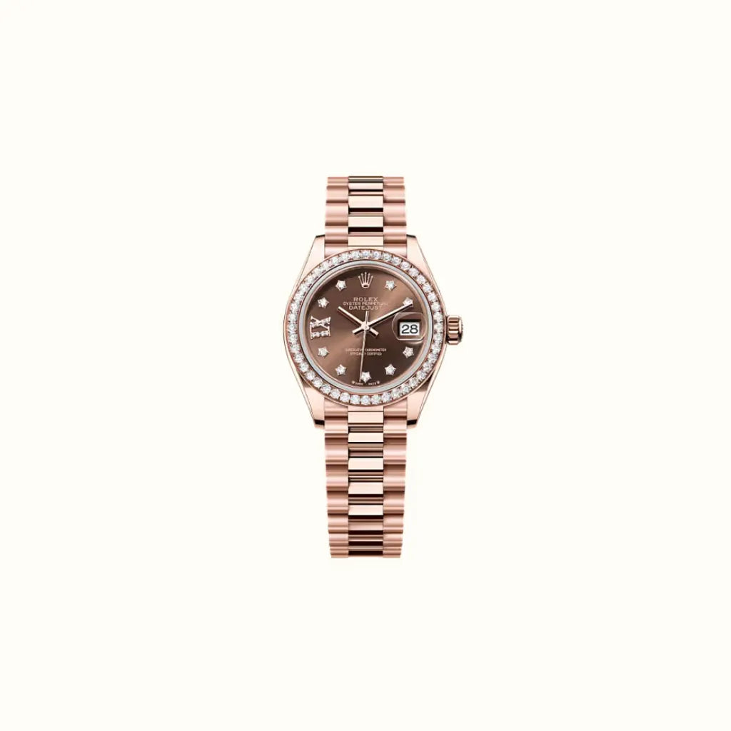L'amour Datejust 28mm 279135RBR Chocolate Dial