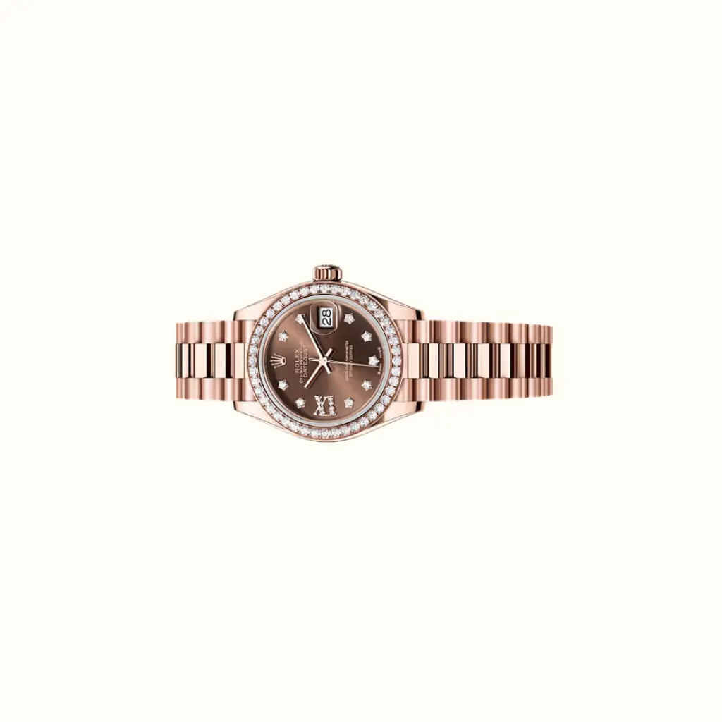 L'amour Datejust 28mm 279135RBR Chocolate Dial