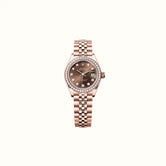 L'amour Datejust 28mm 279135RBR Chocolate Diamond Dial