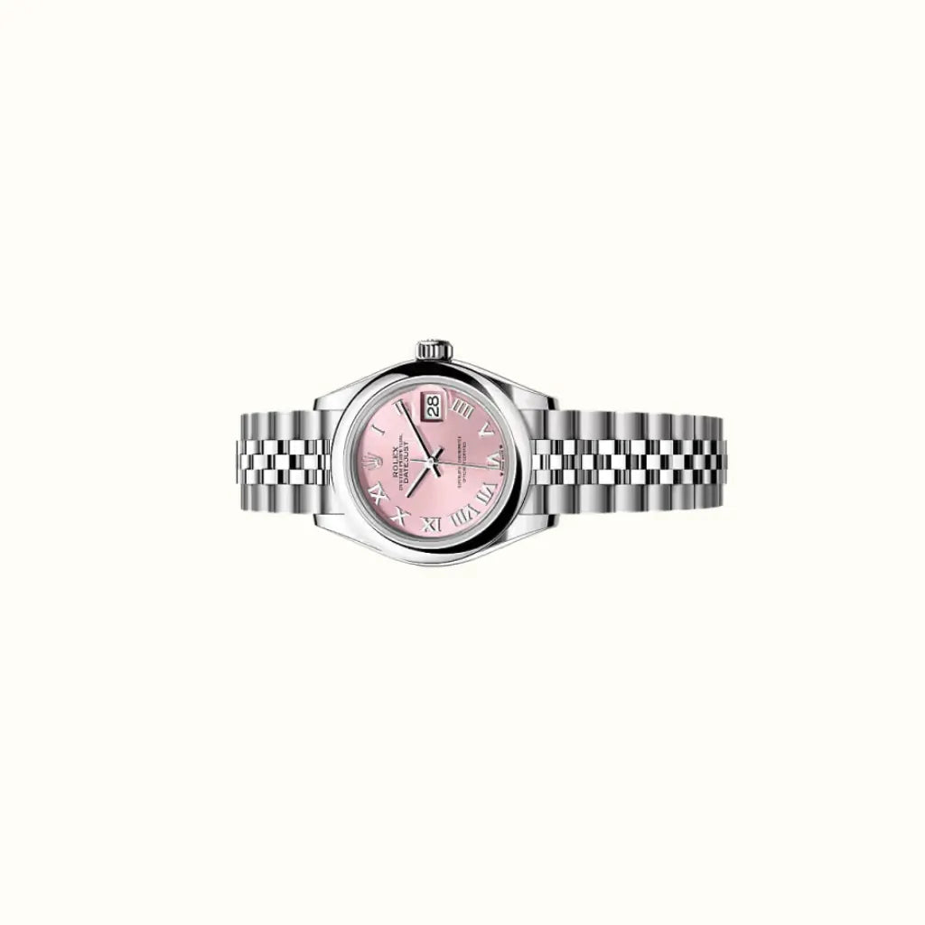 L'amour Datejust 28mm 279160 Pink Roman Dial