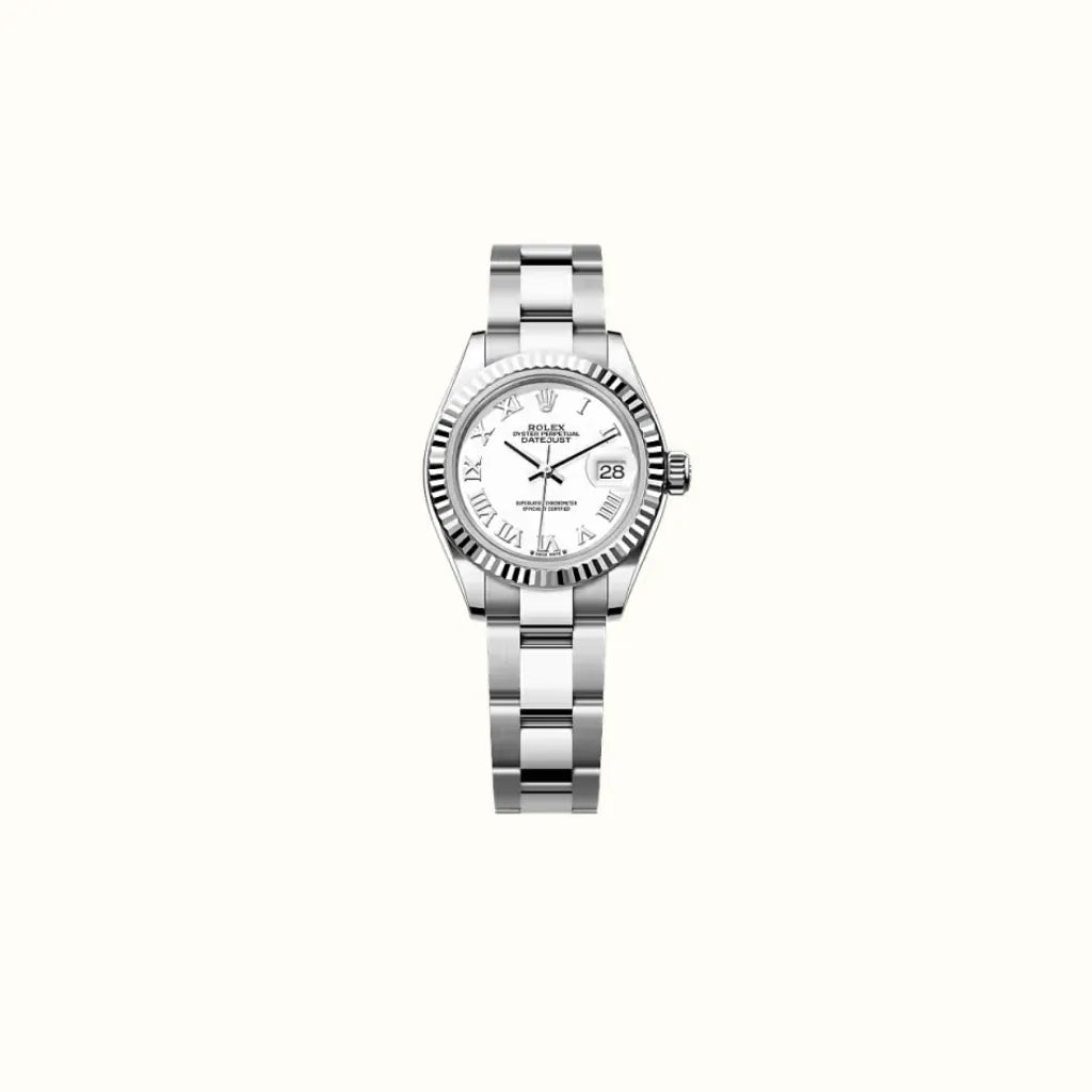 L'amour Datejust 28mm 279174 White Roman Dial