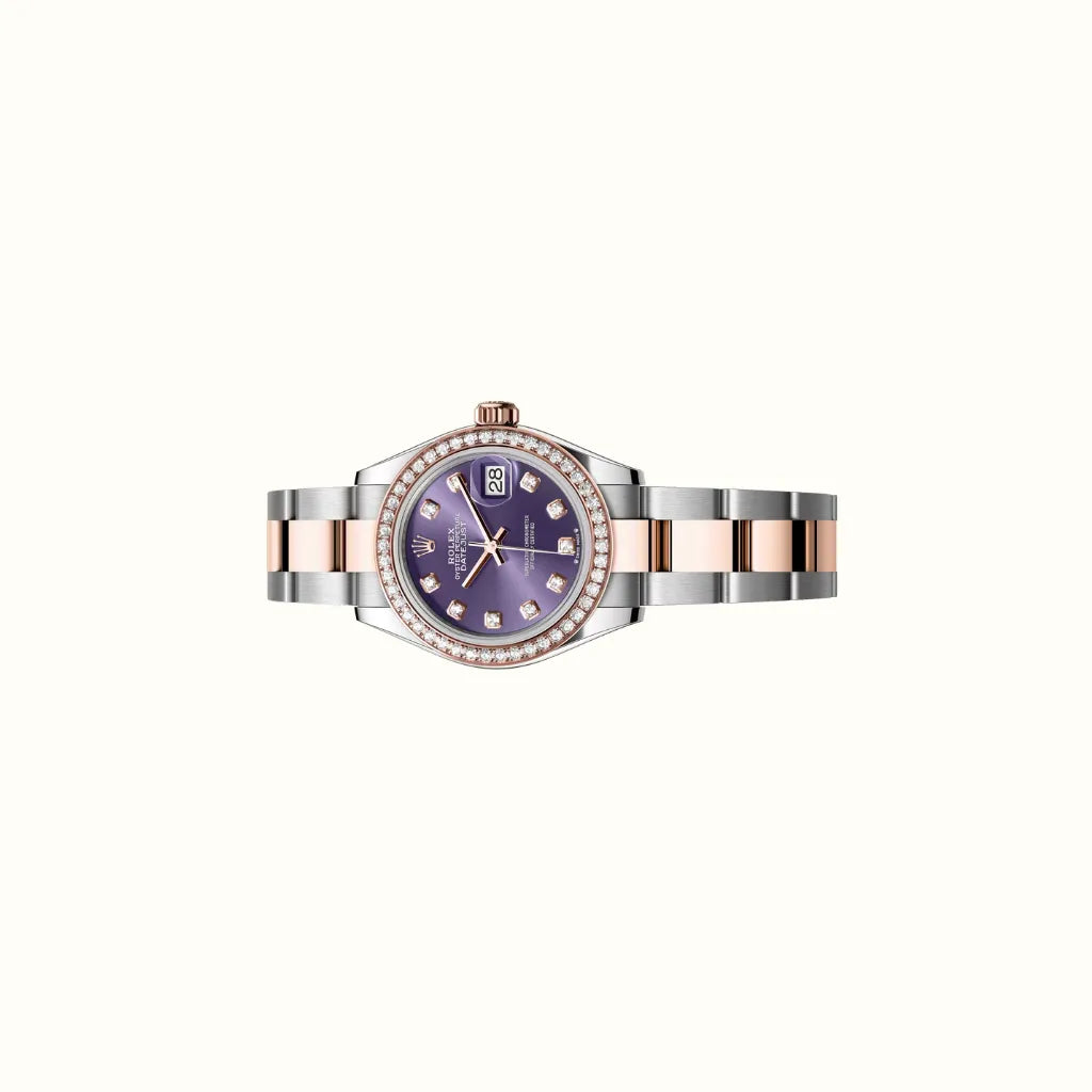L'amour Datejust 28mm 279381RBR Purple Diamond Dial