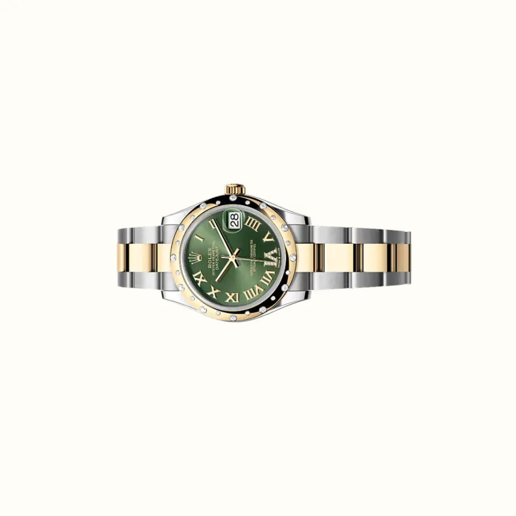 L'amour Datejust 31mm 278343RBR Olive Green Roman Dial