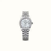 L'amour Datejust 31mm 278384RBR White Pearl Diamond Dial